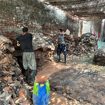 Leather Soft Industries tannery workers